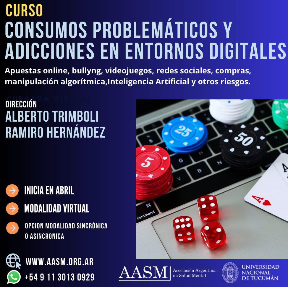 Formación sobre consumos problemáticos en entornos digitales